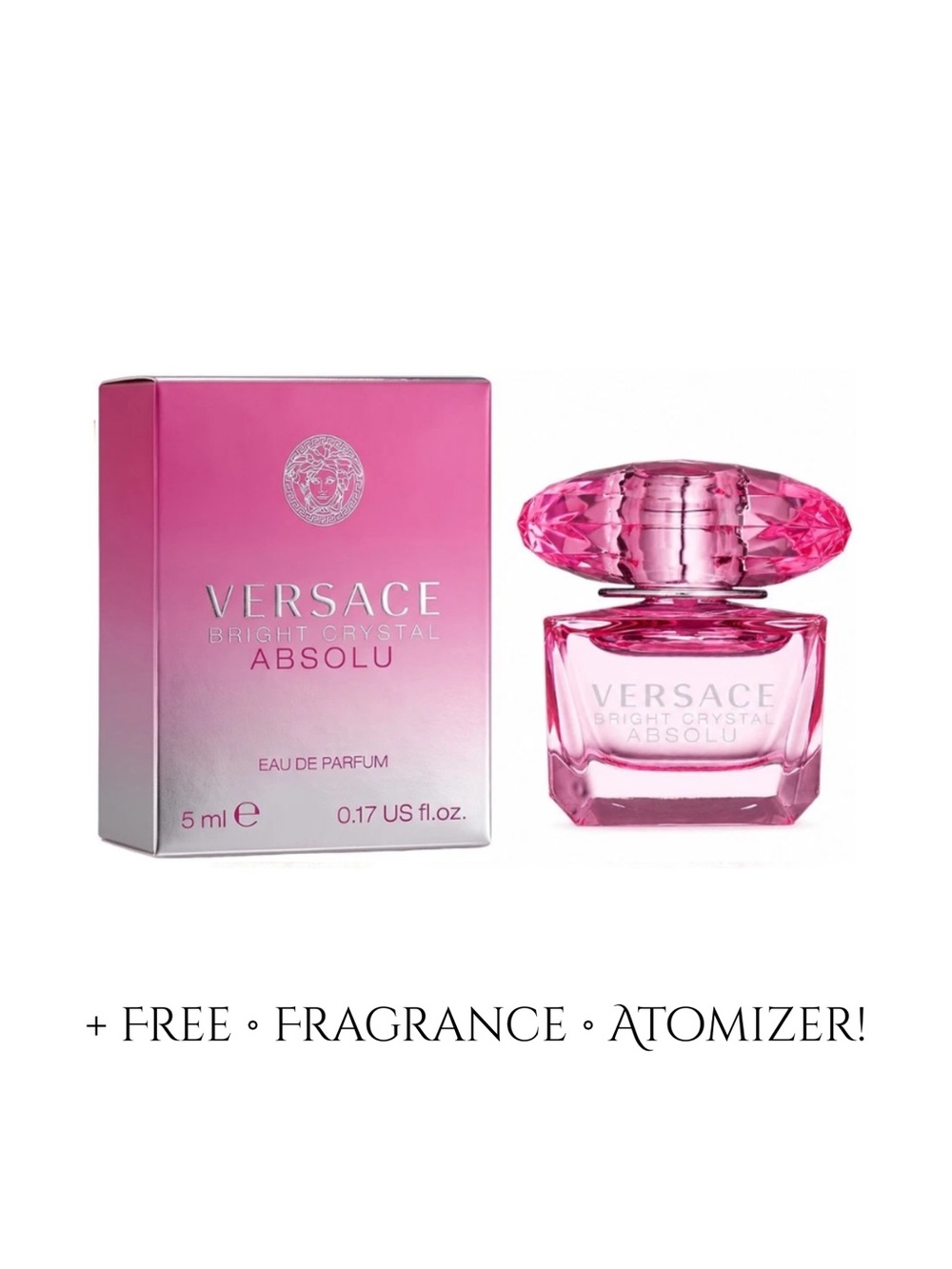 VERSACE Bright Crystal Absolu EDP - .17 fl oz NIB